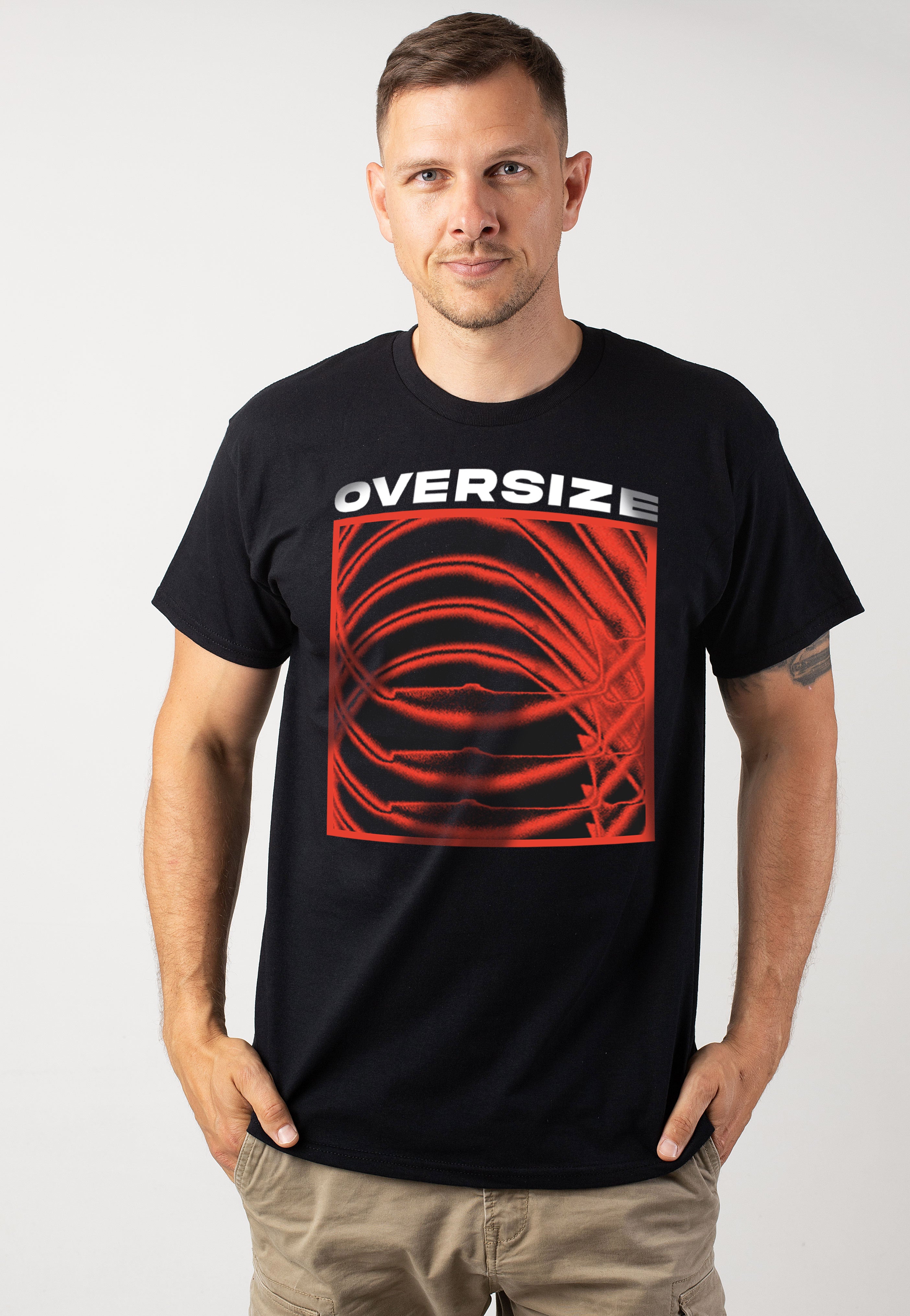 Oversize - Spirals - T-Shirt Clearance Fake