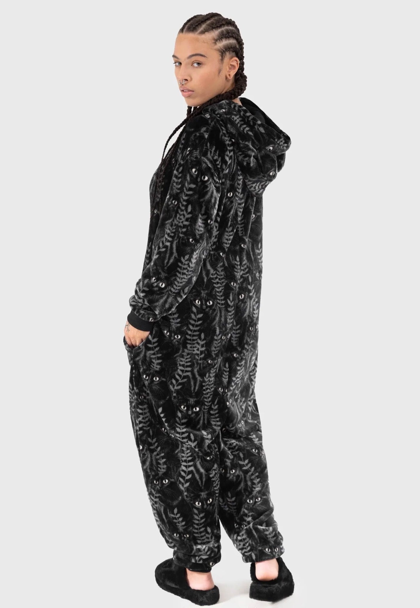 Killstar - Familiar Woods Black - Jumpsuit Sale Cost