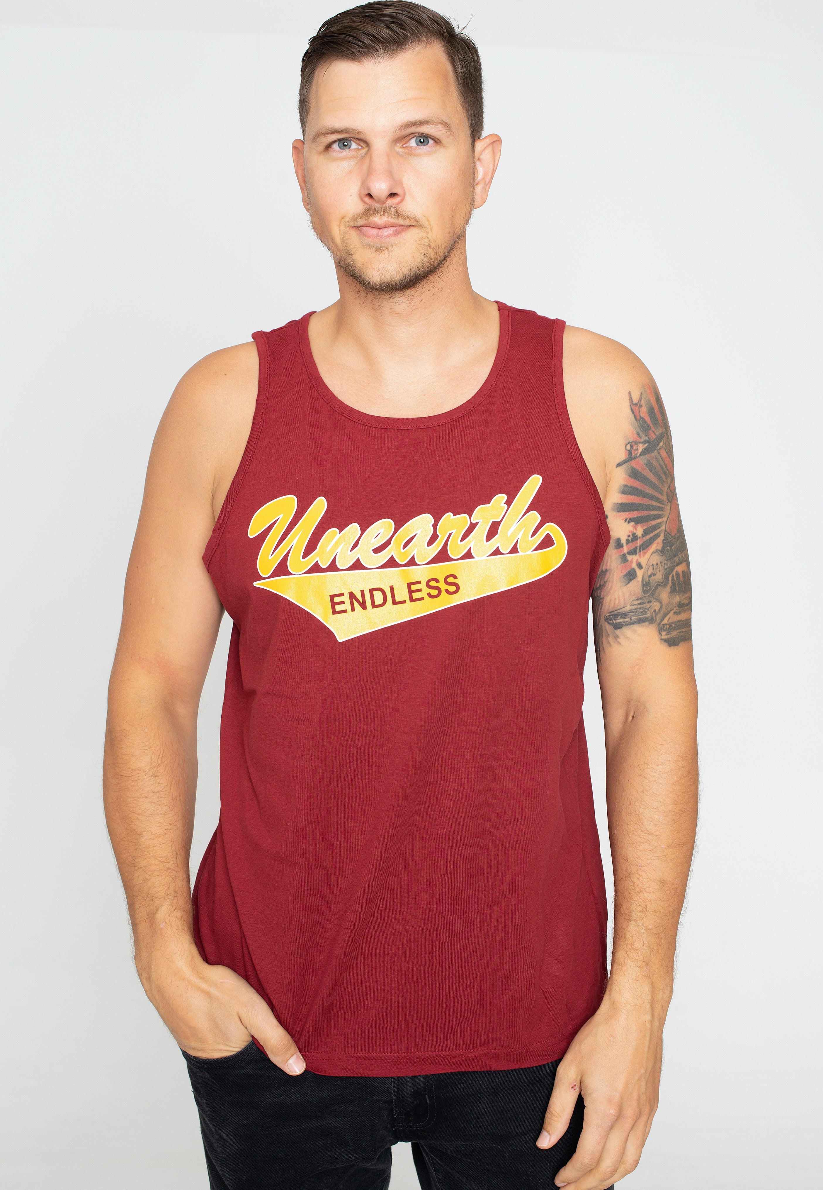 Unearth - Endless Maroon - Tank Cheap Sale Cheap