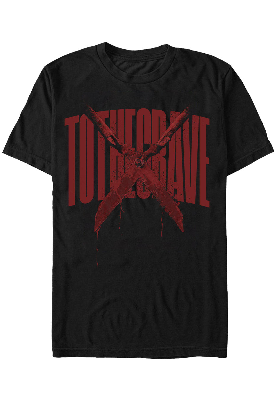 To The Grave - Scissors - T-Shirt Buy Cheap Reliable