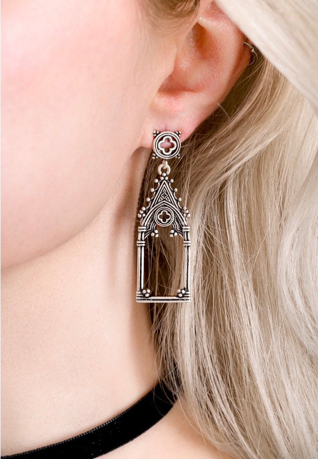 Restyle - Cathedralis Silver - Earrings Buy Cheap 2025