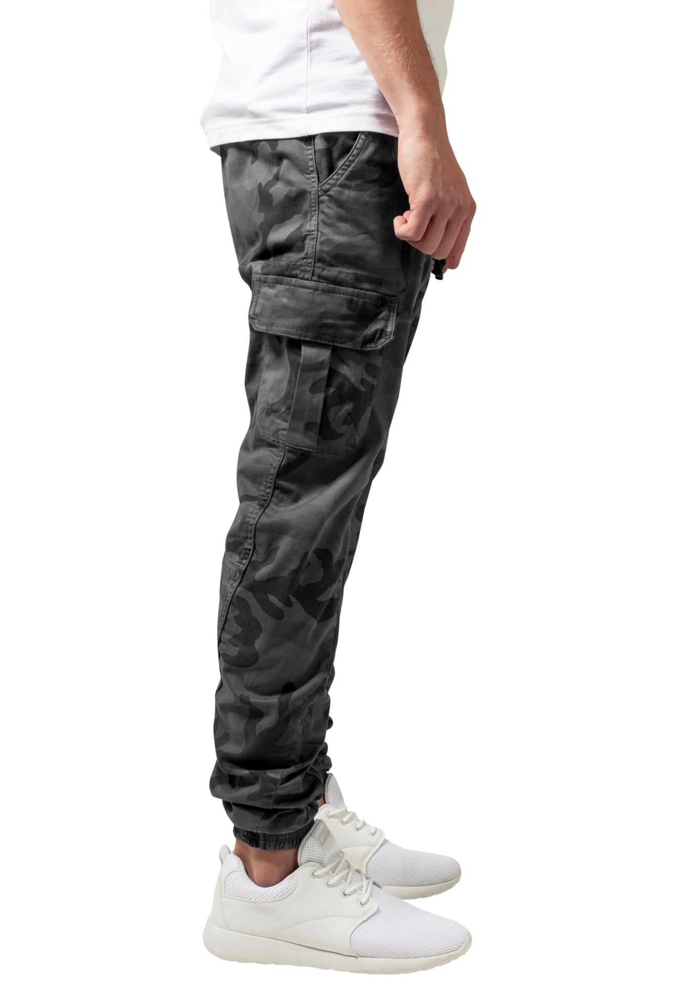 Urban Classics - Camo Cargo Grey Camouflage - Pants Manchester Great Sale Cheap Online