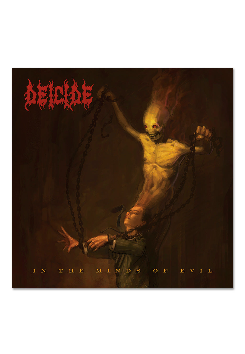 Deicide - In The Minds Of Evil Re-Issue 2023) Ltd. Transparent Sun Yellow - Colored Vinyl Outlet Discount Sale