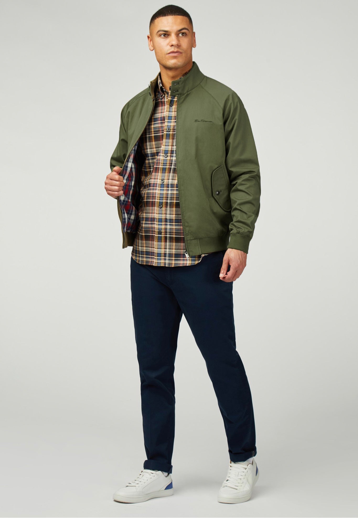 Ben Sherman - Signature Harrington Camouflage - Jacket How Much Online