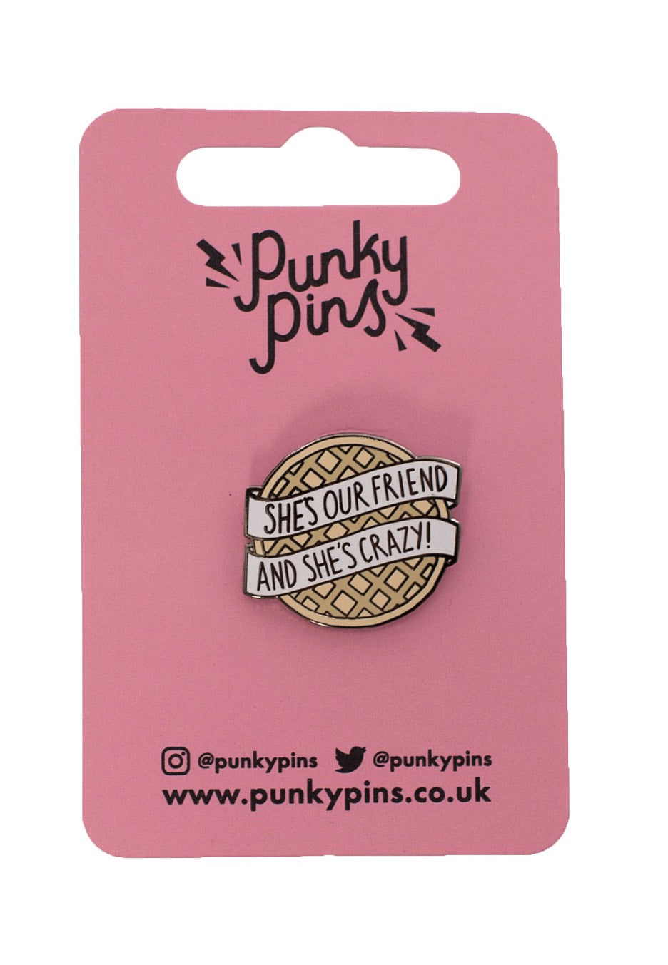 Punky Pins - Eggo Enamel - Pin Wholesale Pice Cheap Pice