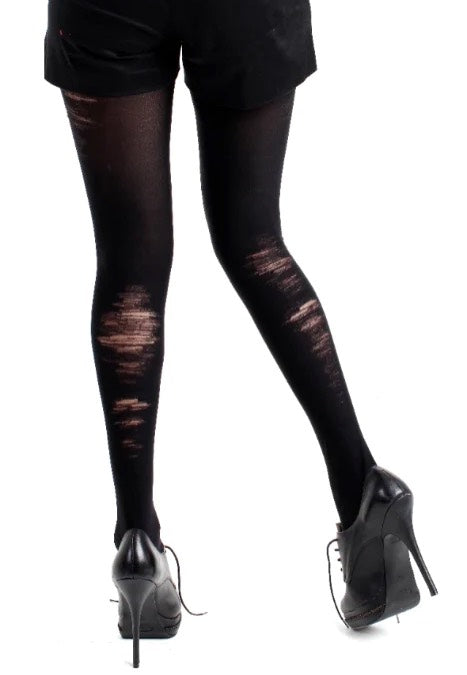 Pamela Mann - Bruised Opaque Black - Tights Free Shipping Low Cost