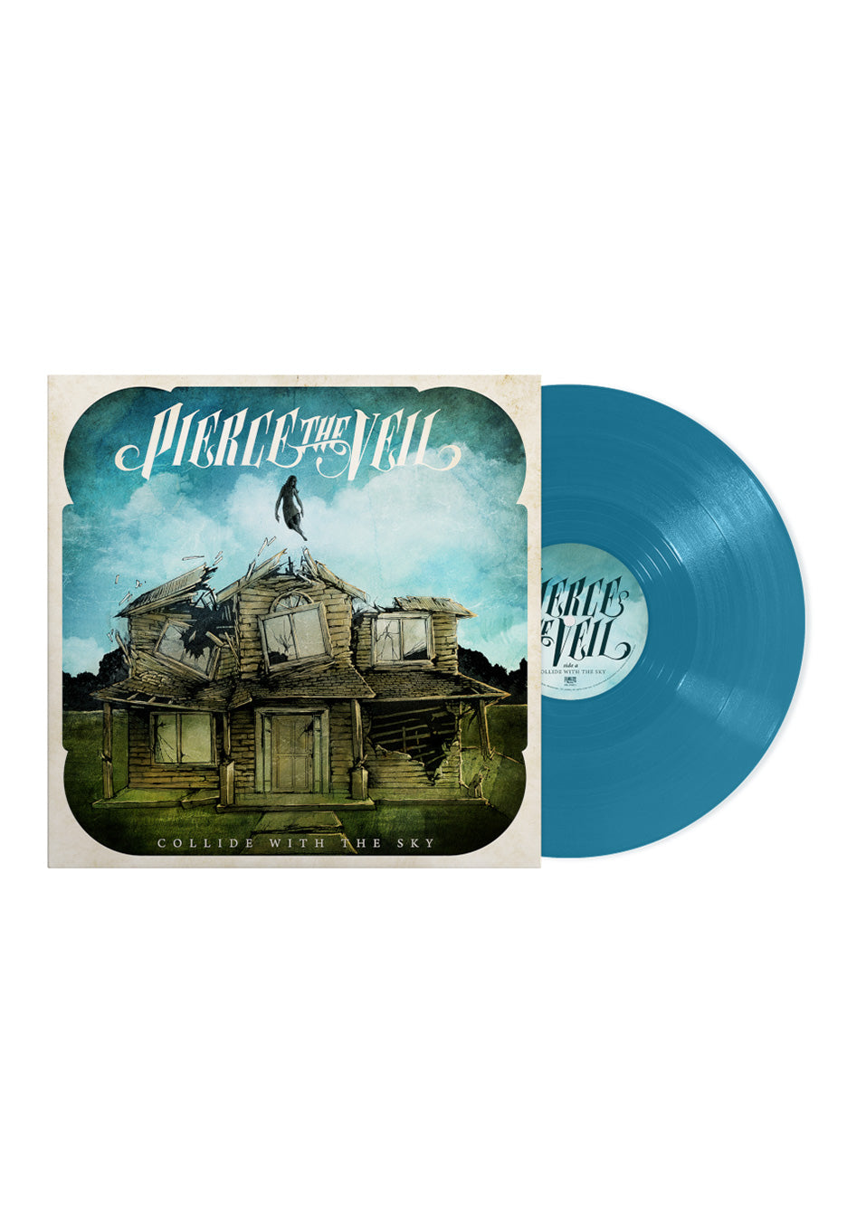 Pierce The Veil - Collide With The Sky Ltd. Opaque Blue Navy - Colored Vinyl Geniue Stockist Cheap Online