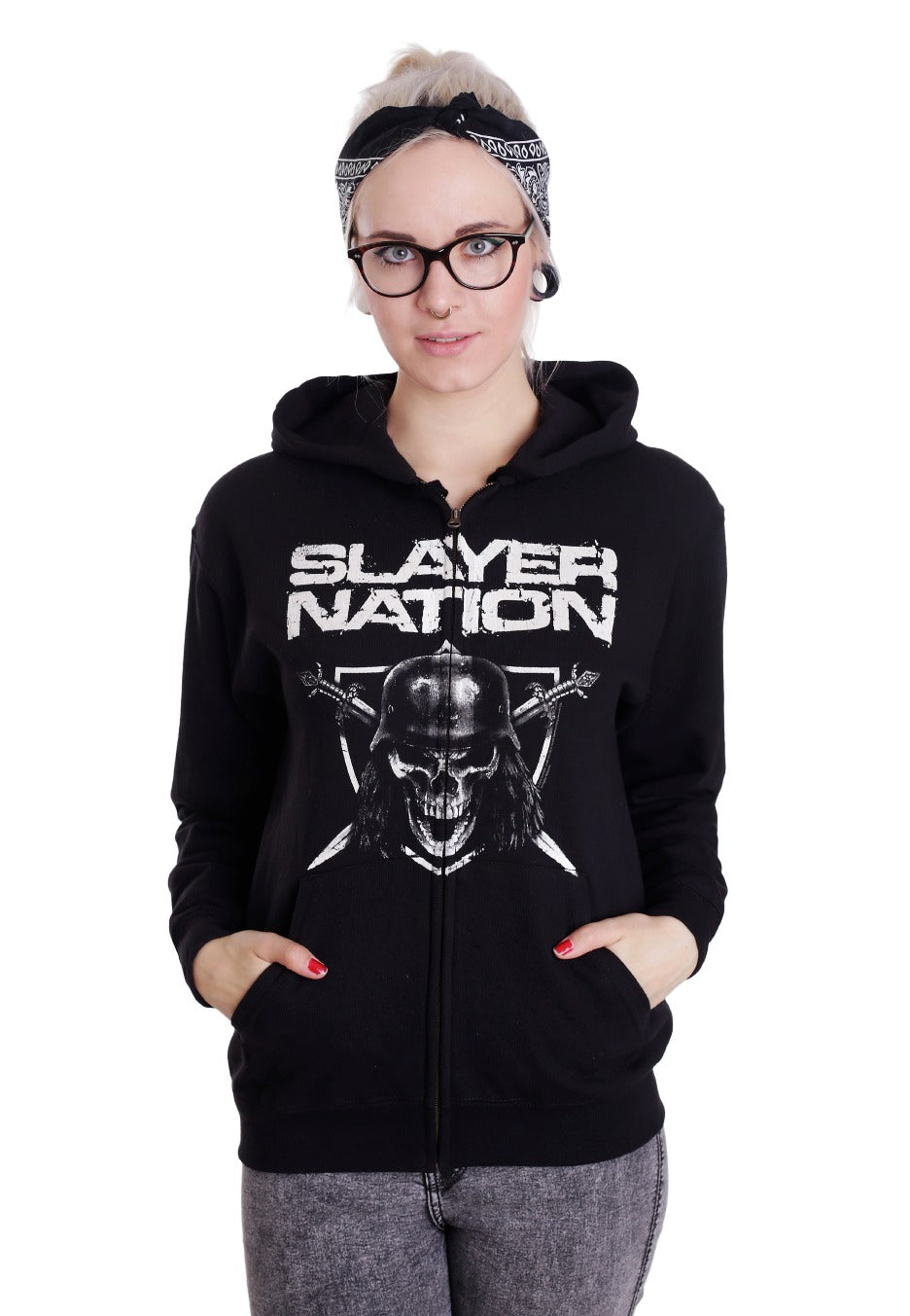 Slayer - Slayer Nation - Zipper New Arrival For Sale