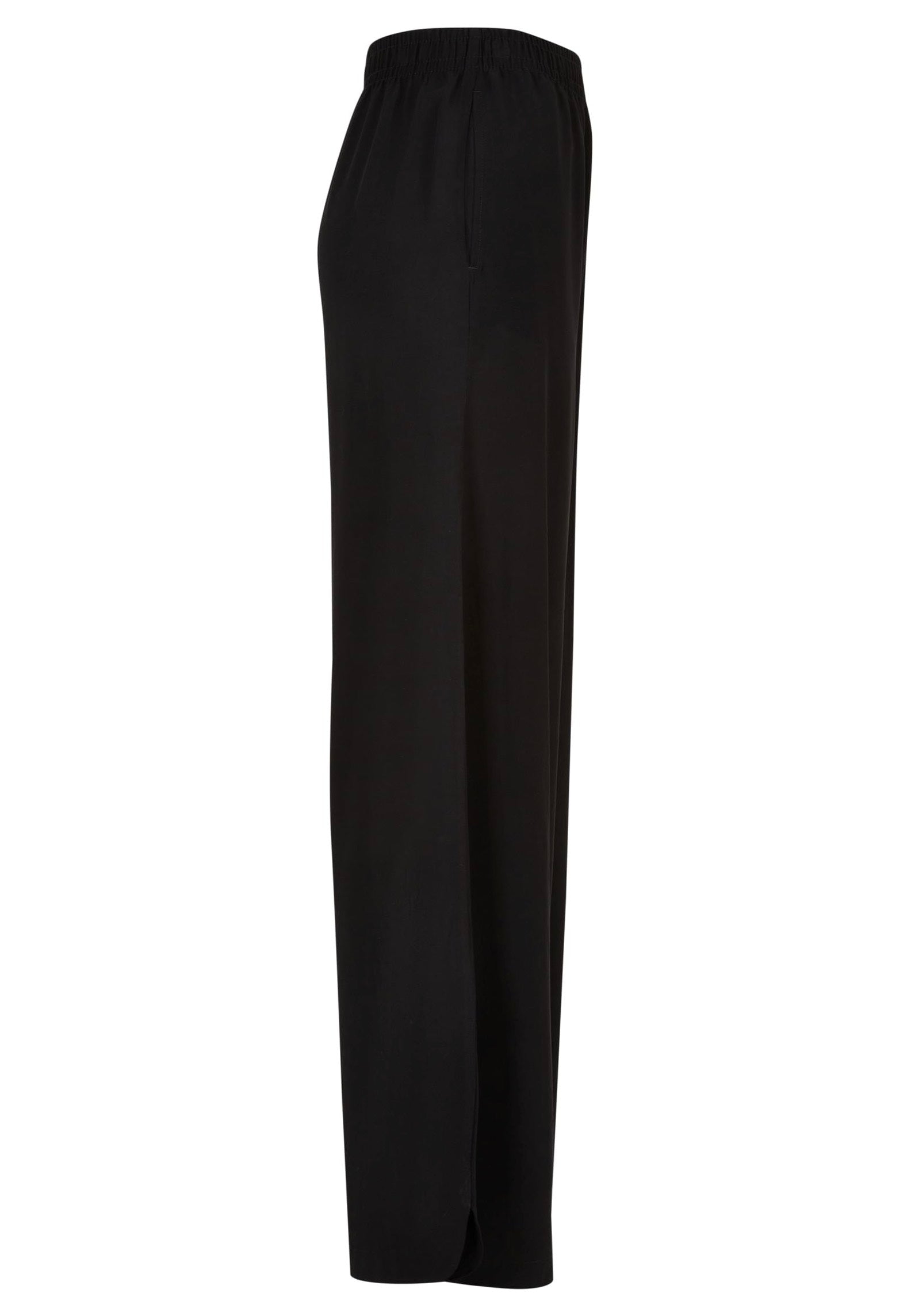 Urban Classics - Ladies Wide Leg Viscose Black - Pants Good Selling Cheap Online