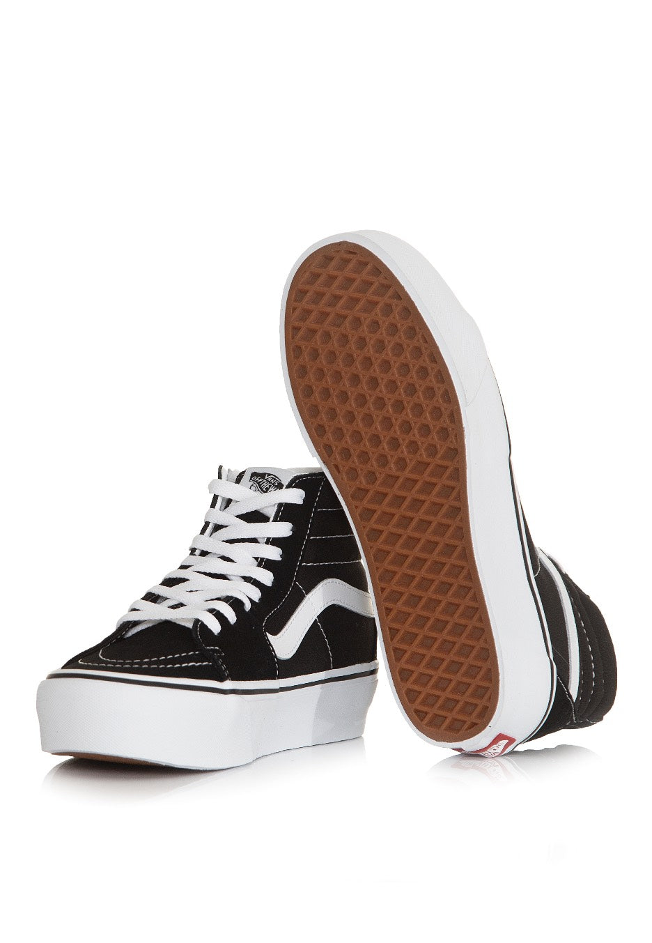 Vans - Sk8 Hi Platform 2.0 Black/True White - Girl Shoes Free Shipping 100% Original