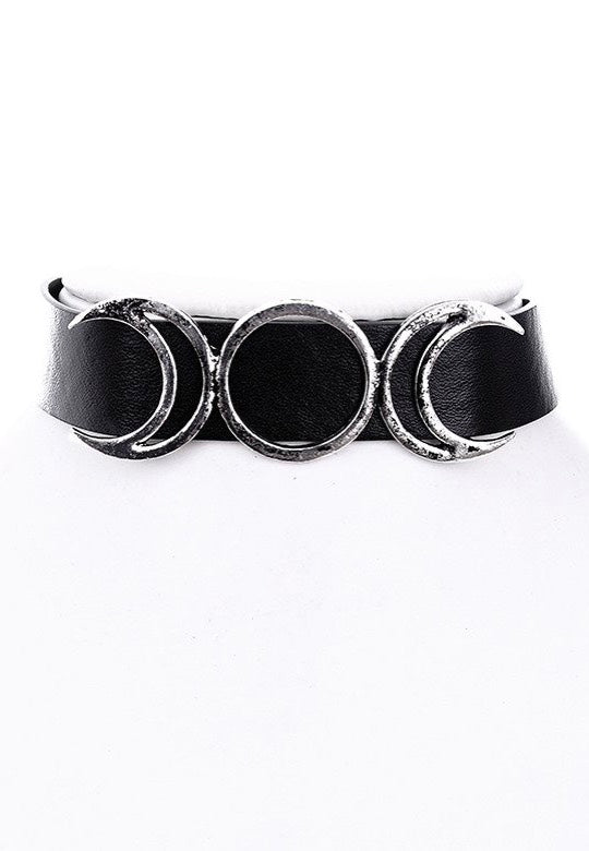 Restyle - Triple Goddess Black/Silver - Choker Best Sale Cheap Online