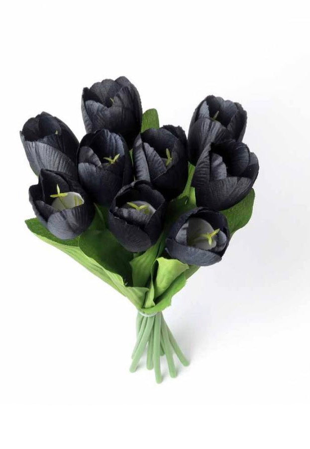 Alchemy England - Tulips Bunch Of 9 Heads - Artificial Flowers Discount Recommend