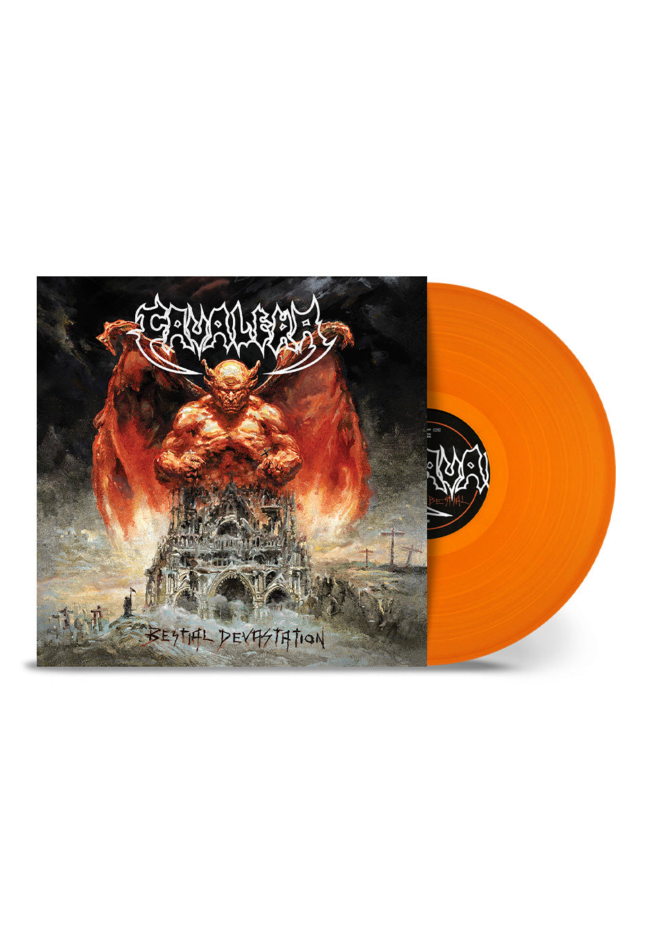 Cavalera - Bestial Devastation Ltd. Orange - Colored Vinyl Cheap Pice Wholesale Pice