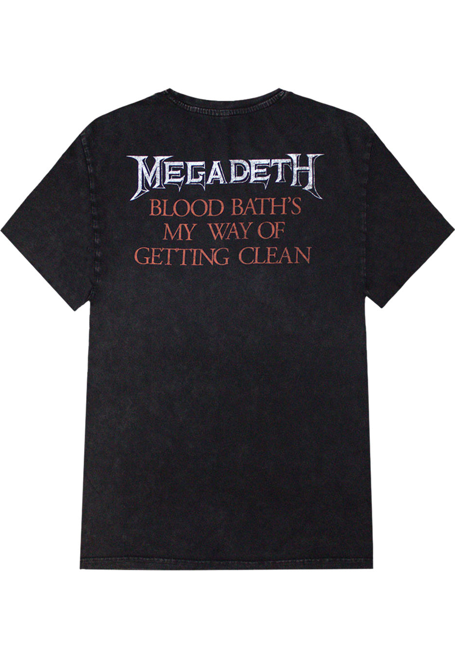 Megadeth - Black Friday Stone Washed - T-Shirt Original Cheap Pice