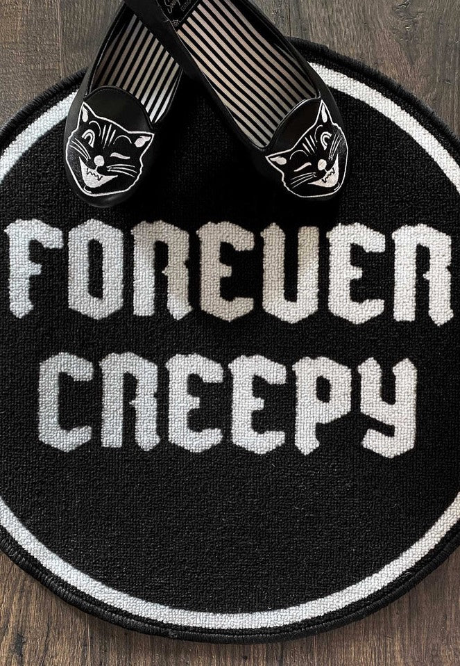 Sourpuss Clothing - Forever Creepy Black - Rug Free Shipping Low Shipping