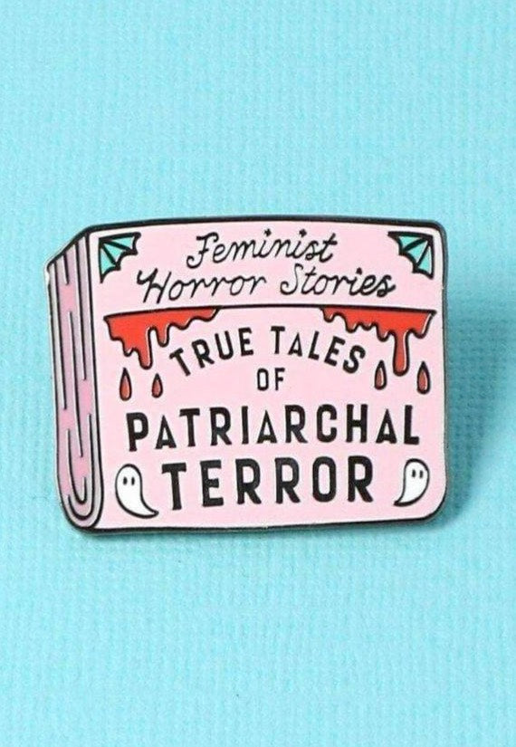 Punky Pins - Patriarchal Terror Enamel - Pin Sale Recommend