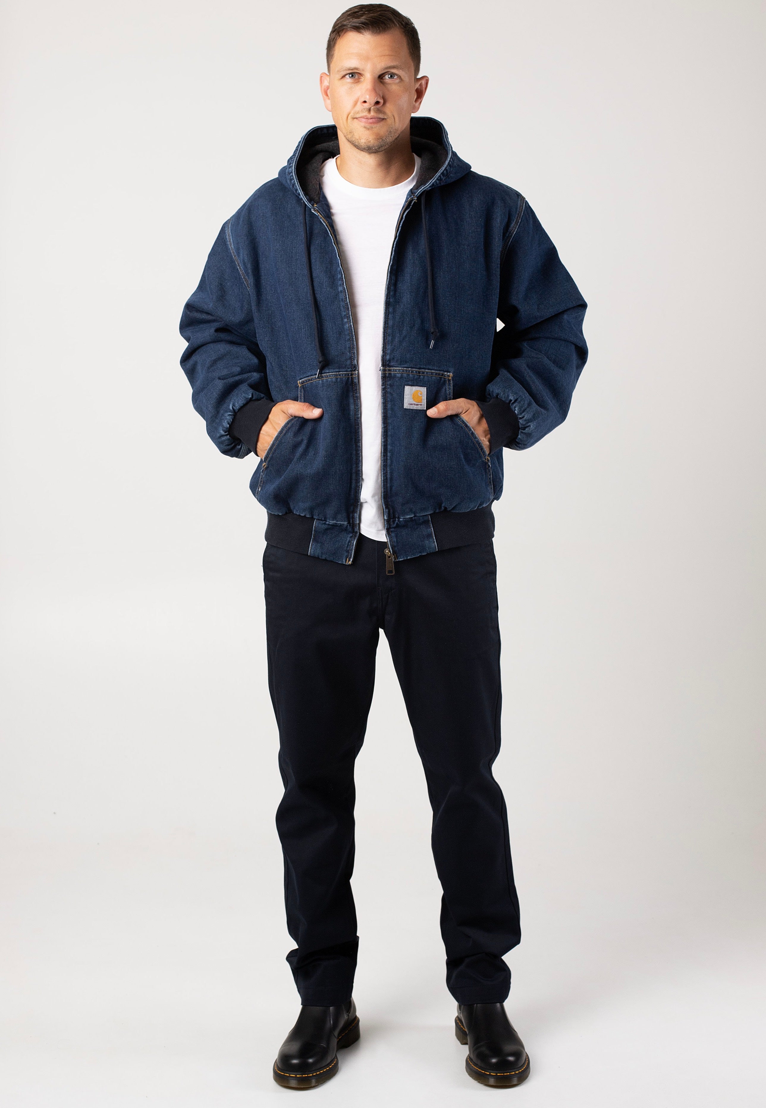 Carhartt WIP - OG Active Stone Washed Blue - Jacket 2025 Cheap Online