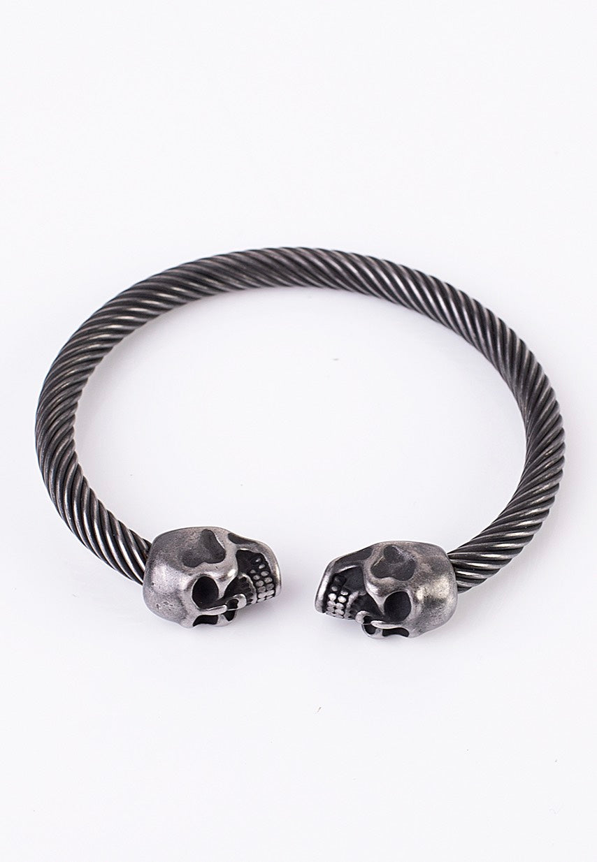 etNox - Double Skull - Bangle Cheap Sale Amazon