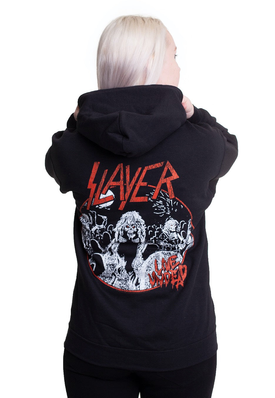 Slayer - Live Undead - Hoodie Cheap Low Shipping