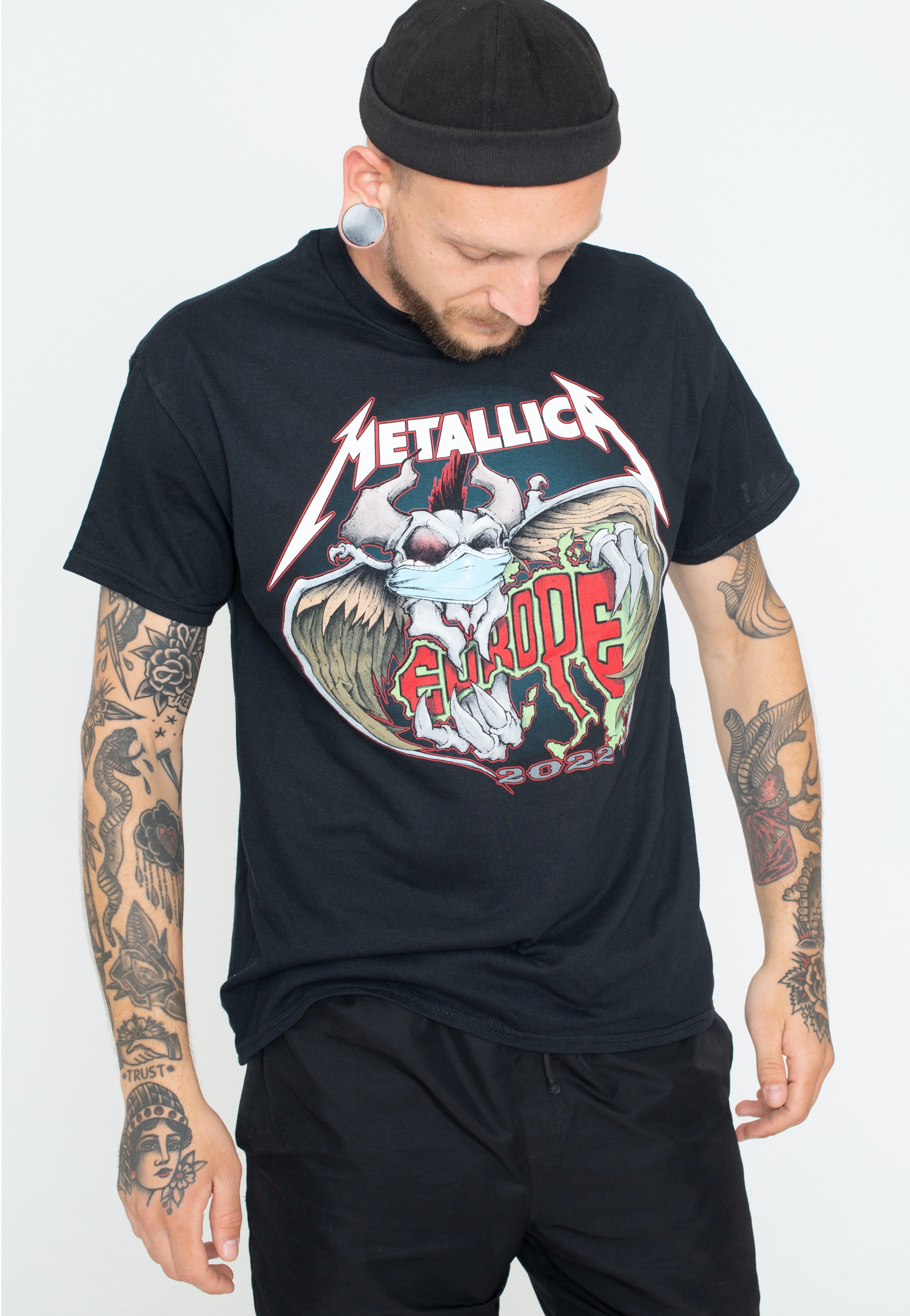 Metallica - Squindo Euro - T-Shirt For Cheap Cheap Online