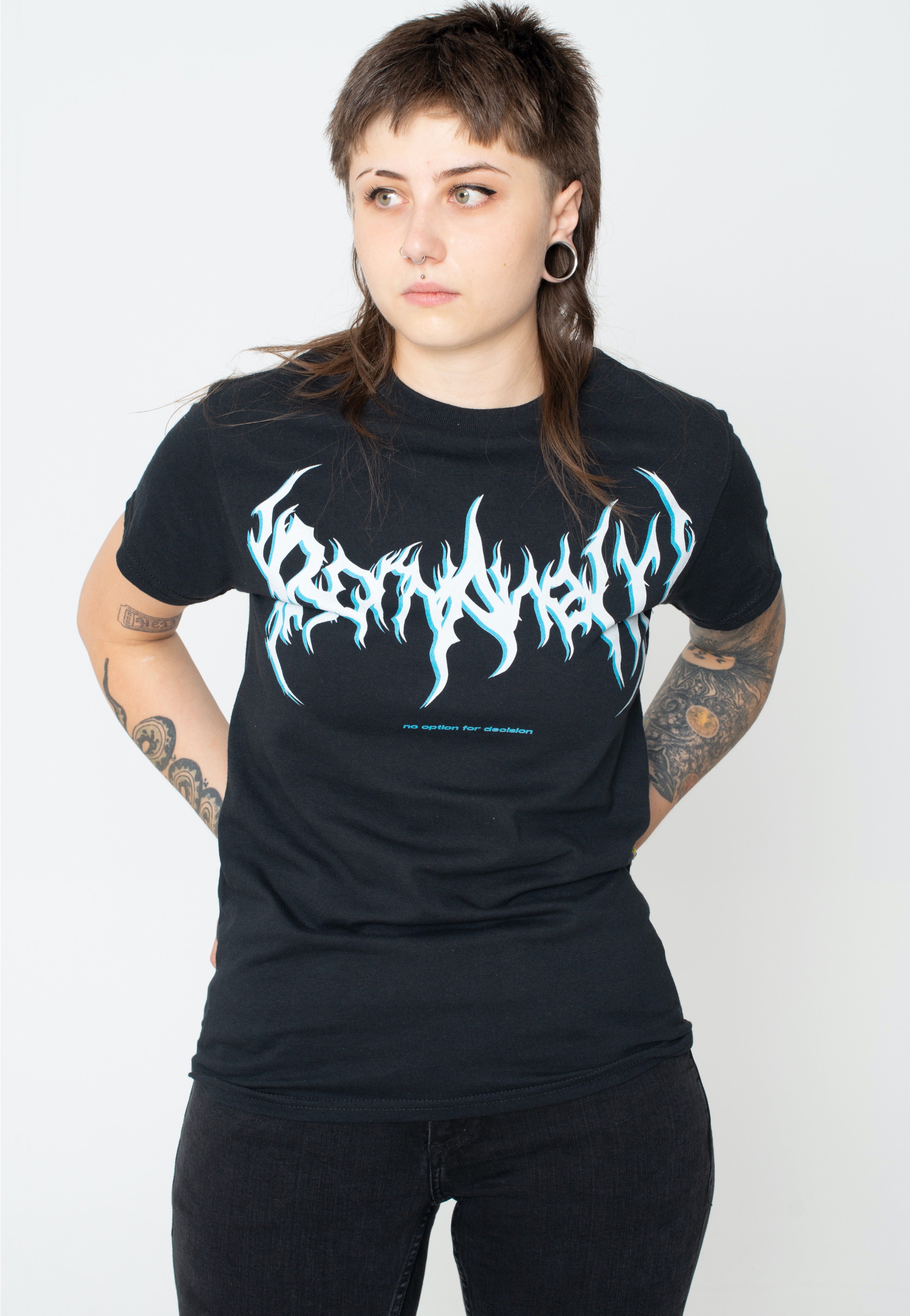 Born A New - Deathcore Front - T-Shirt Cheap Sale Explore