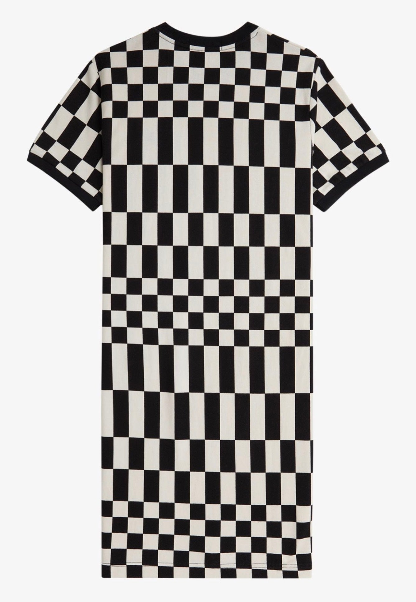 Fred Perry - Chequerboard Pqu Black - Dress Latest Collections Sale Online