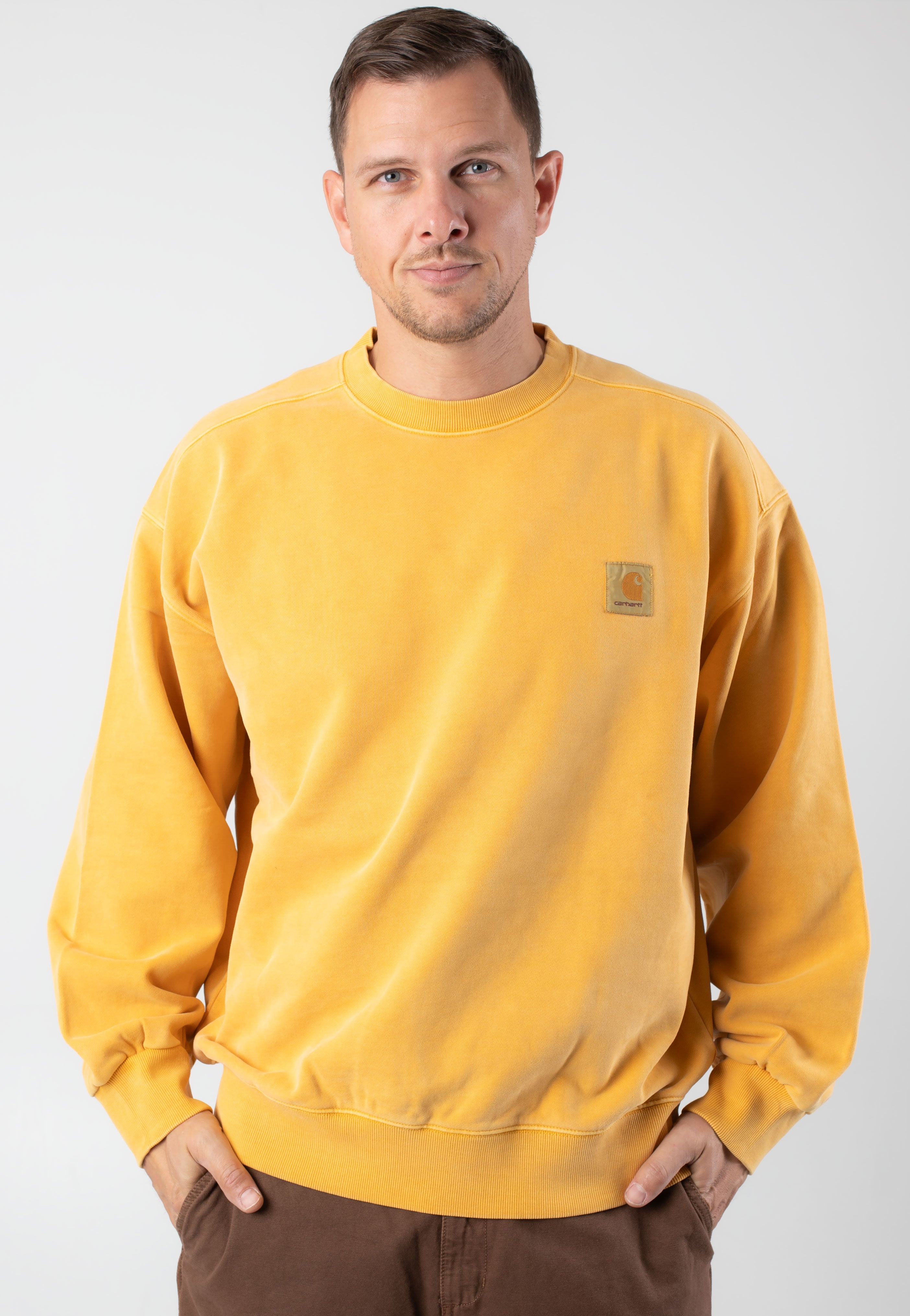 Carhartt WIP - Vista Garment Dyed Winter Spice - Sweater Low Pice Fee Shipping Online