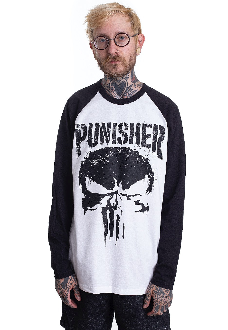 The Punisher - Big Skull White - Longsleeve Sale Low Shipping Fee