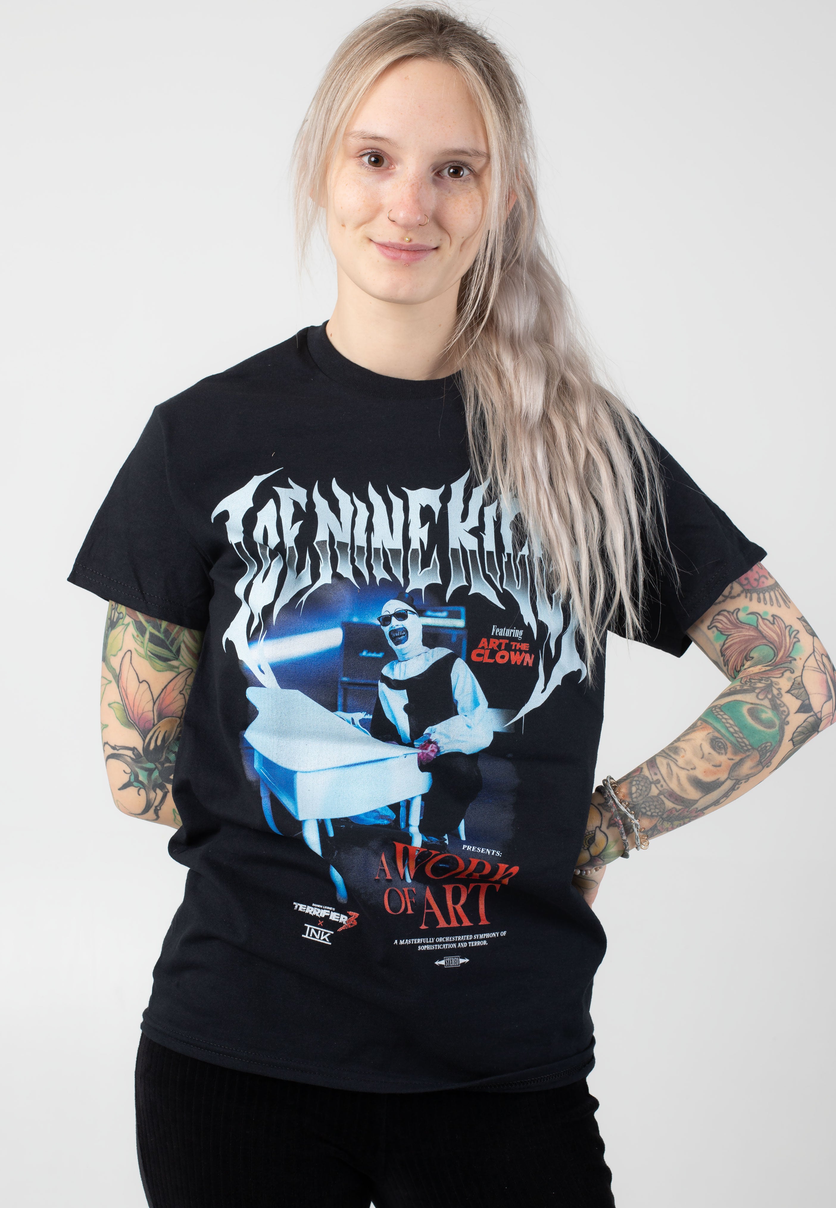 Ice Nine Kills - A Work Of Art Piano - T-Shirt For Cheap Online