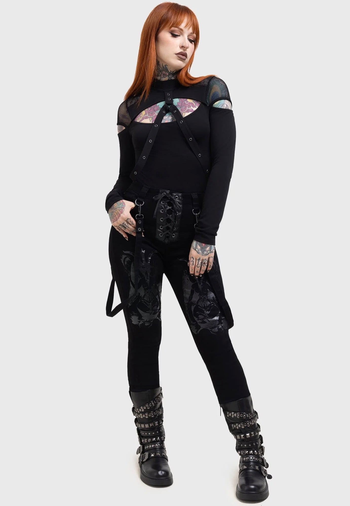 Killstar - Baphster Black - Jeans Cheap Sale Many Kinds Of