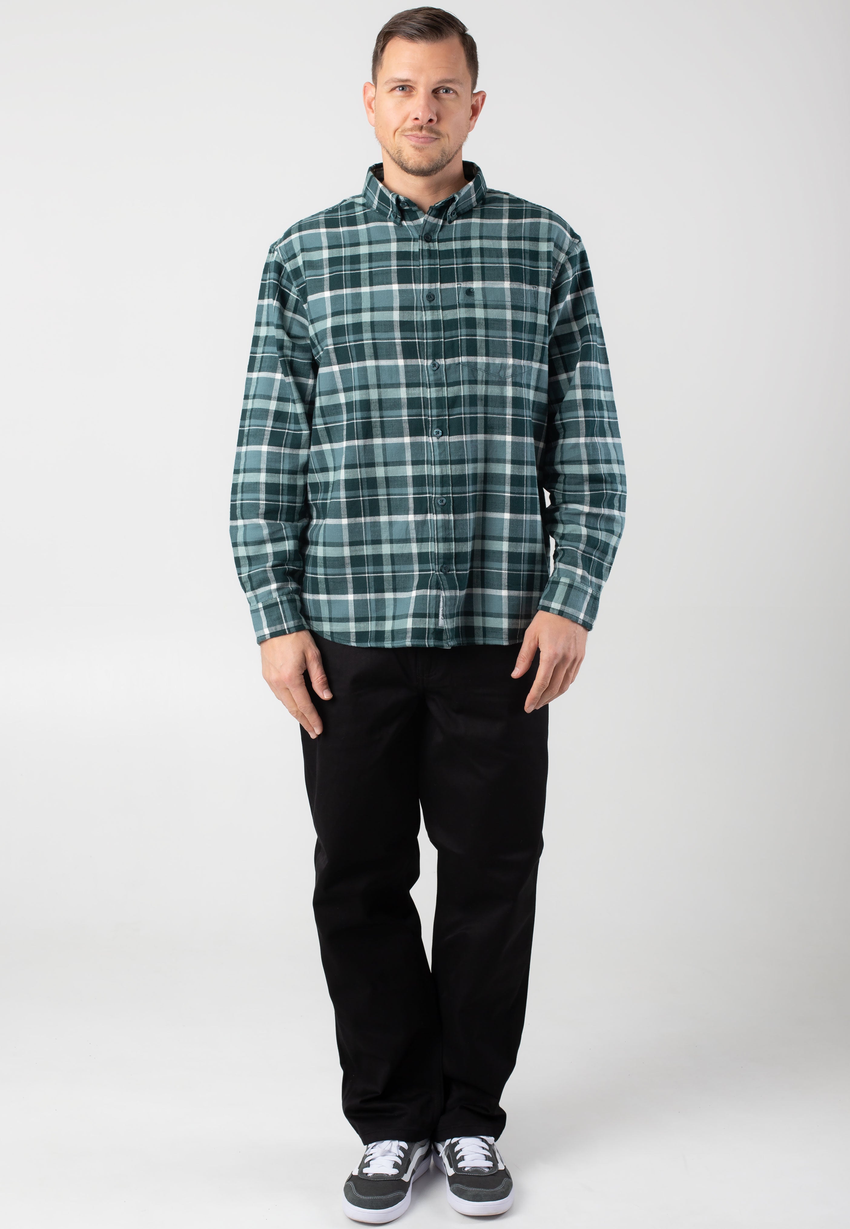 Carhartt WIP - Fendrick Fendrick Check/Deep Lagoon - Shirt Latest Sale Online