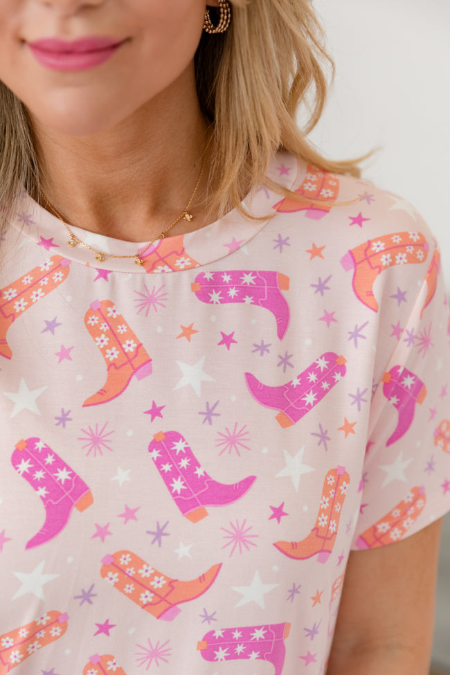 Over The Moon in Giddy Up Girly Bamboo Pajama Top Buy Cheap Eastbay