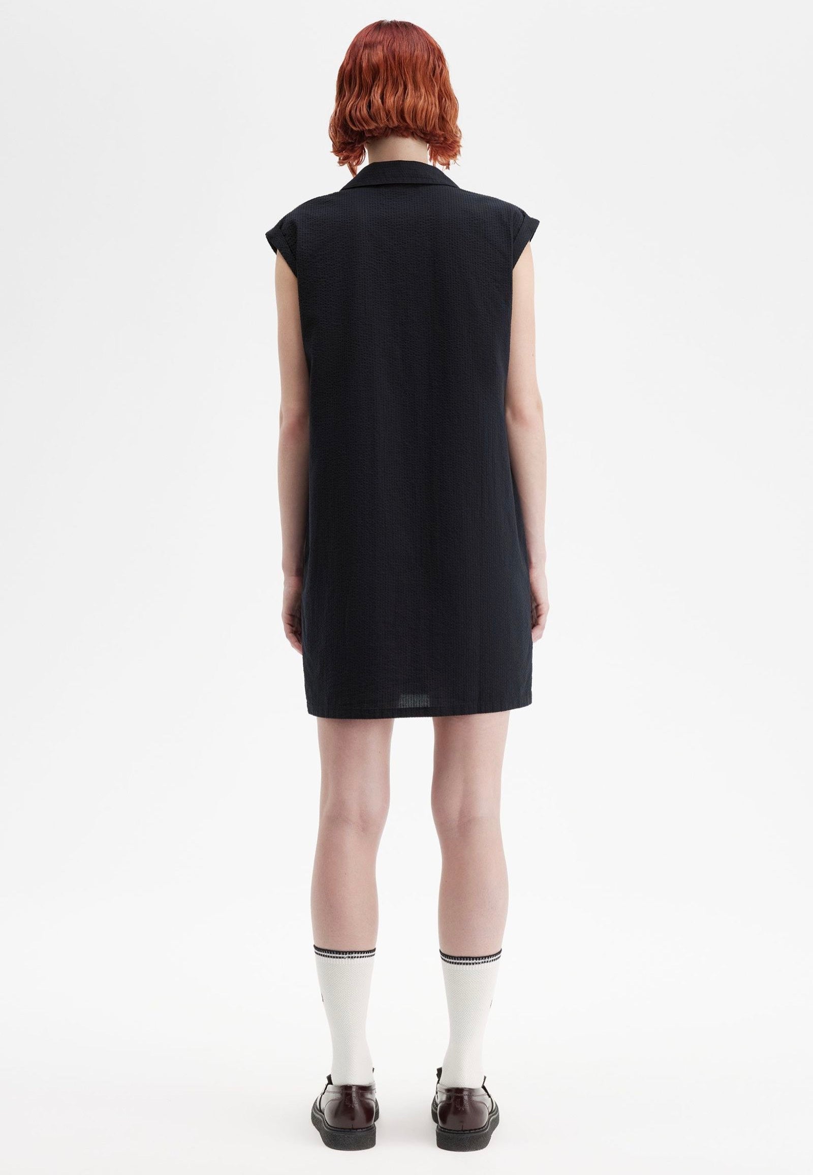 Fred Perry x Amy Winehouse - Open Collar Black - Dress Online Online Free Shipping