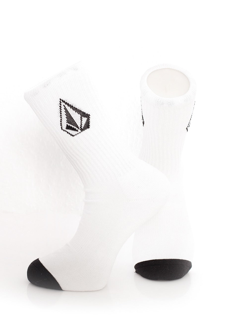 Volcom - Full Stone 3 Pack White - Socks Outlet Discount Authentic