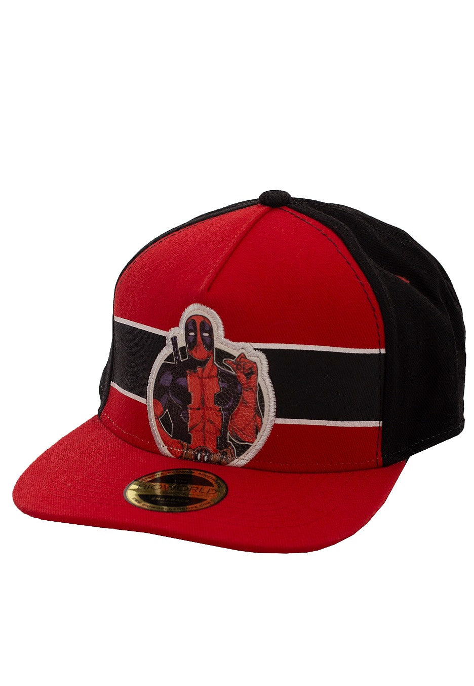 Deadpool - Stripe Comic Badge - Cap The Cheapest For Sale