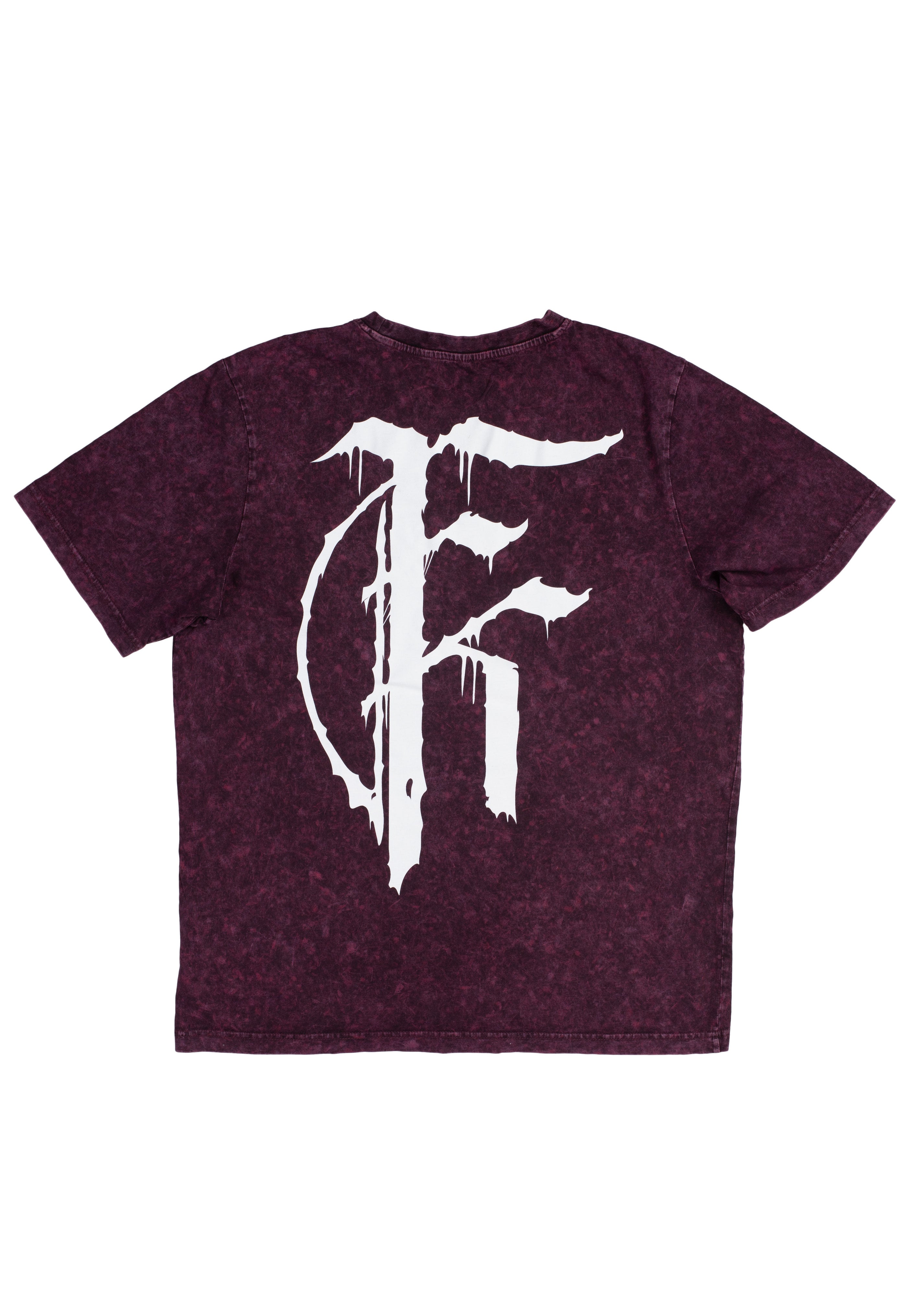 Fit For A King - Deathmetal Berry Black Acid Washed - T-Shirt For Sale Online