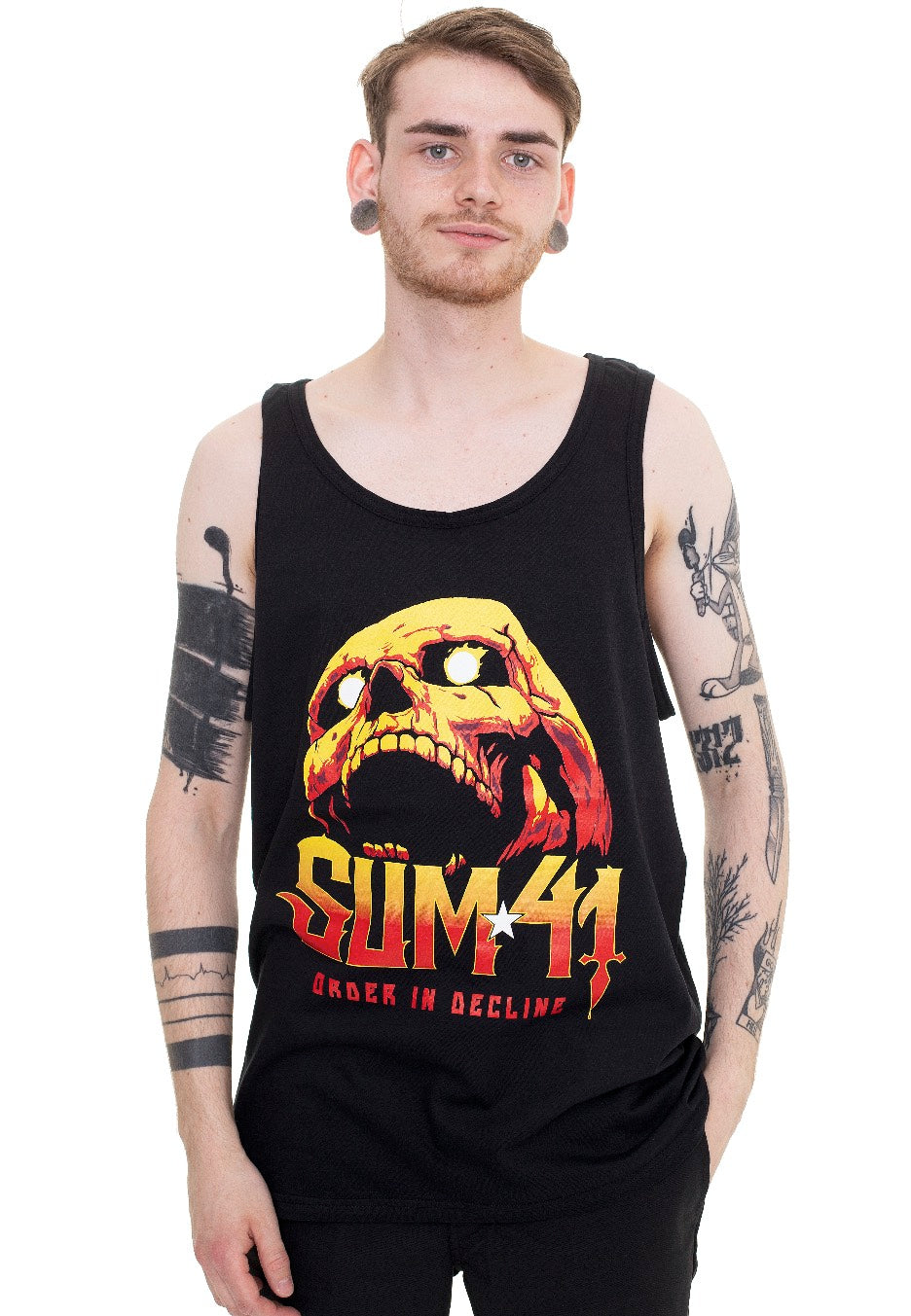 Sum 41 - Skull - Tank Cheap Sale View