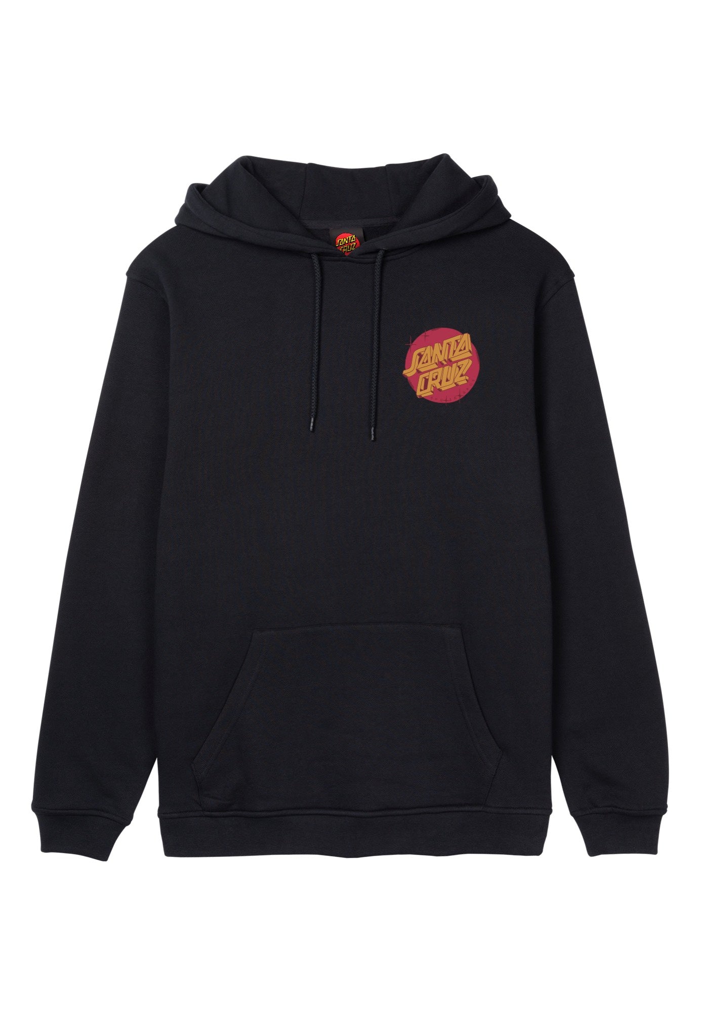 Santa Cruz - Scrawl Brick Dot Center Black - Hoodie Discount Explore