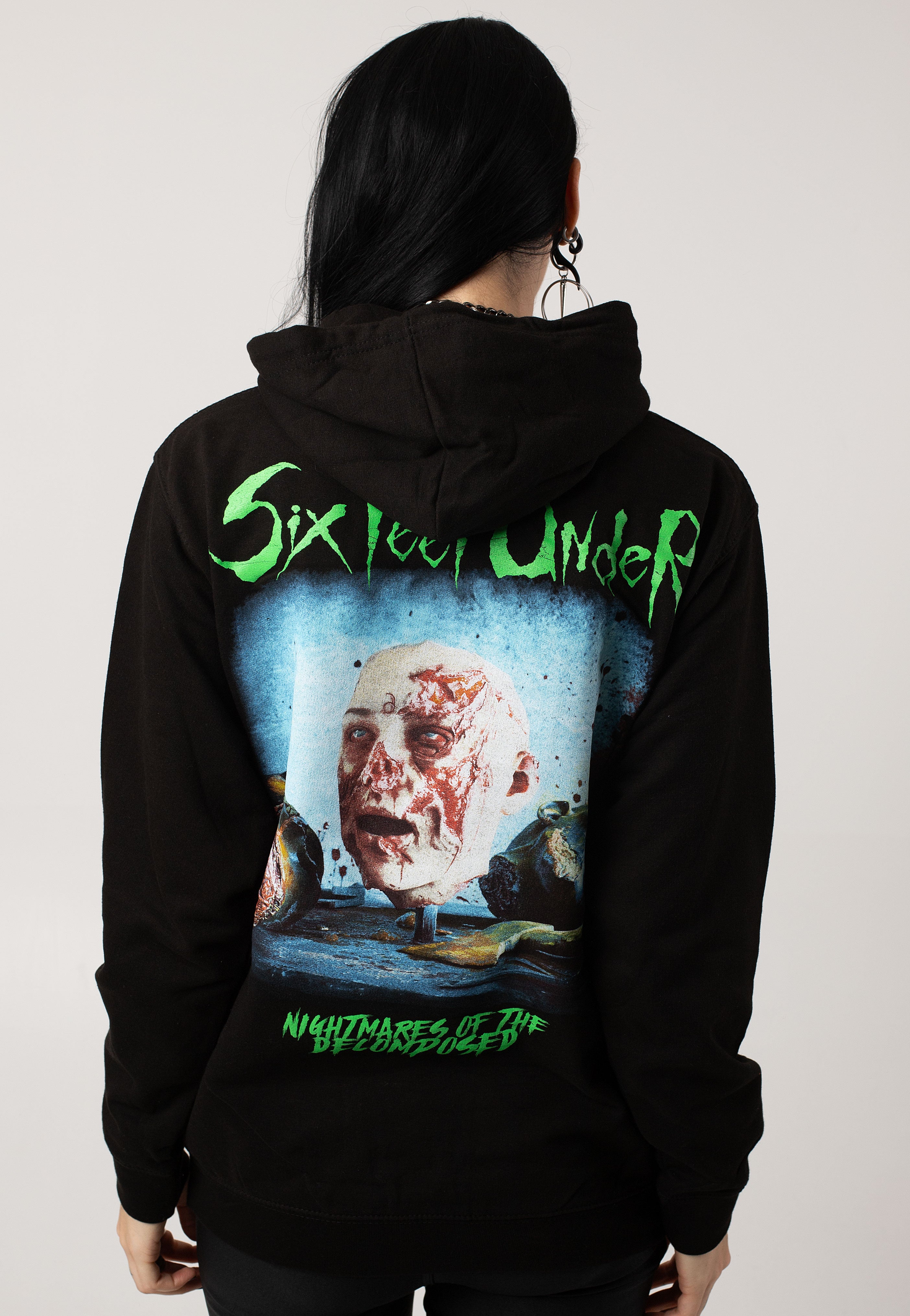 Six Feet Under - Nightmares Of The Decomposed - Hoodie Discount Reliable