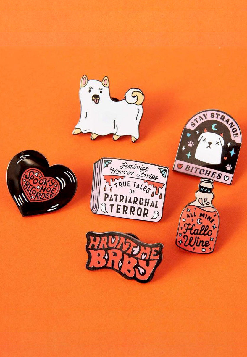 Punky Pins - Patriarchal Terror Enamel - Pin Sale Recommend