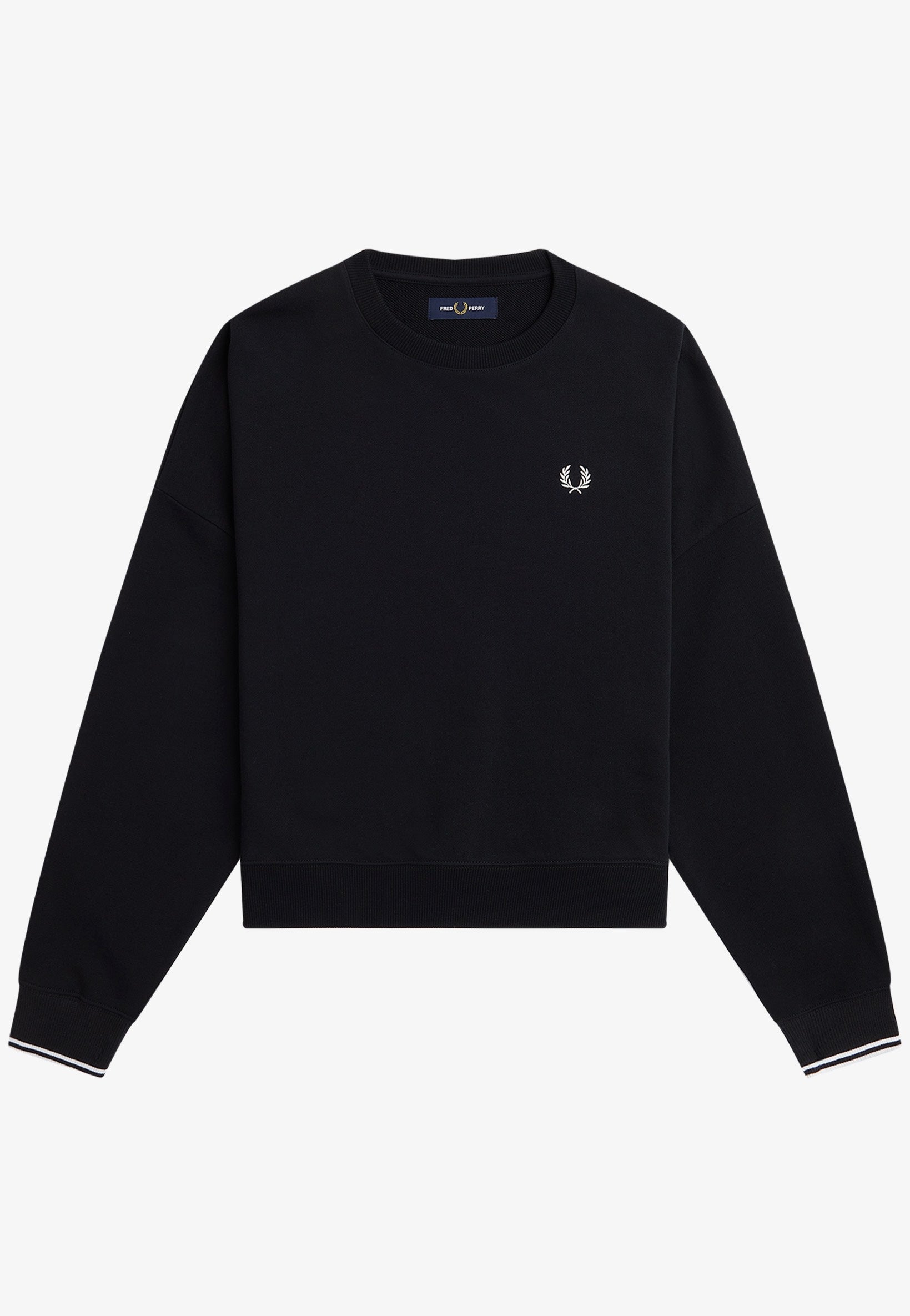 Fred Perry - Tipped Black - Sweater Sale How Much