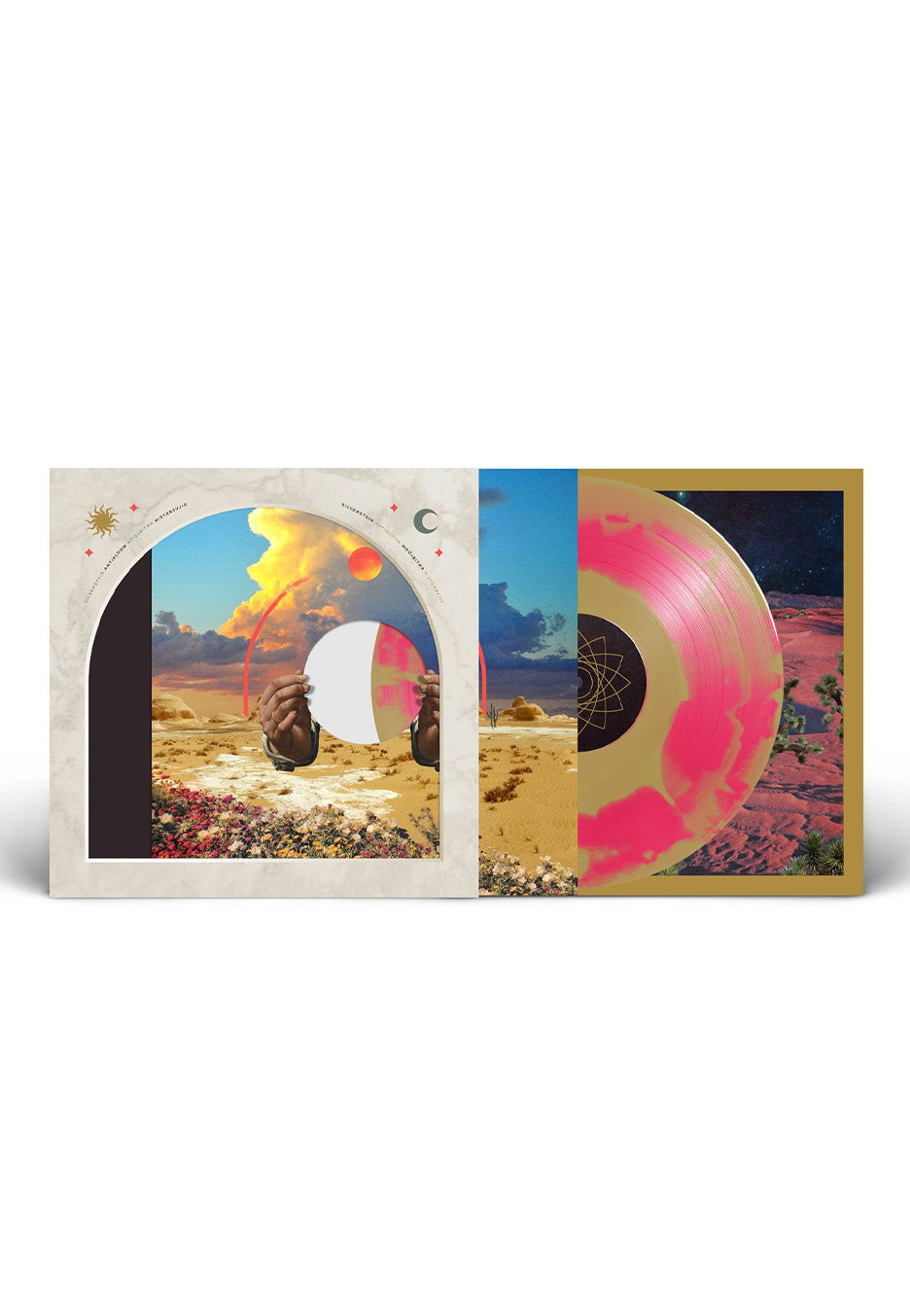 Silverstein - Antibloom Ltd. Opaque Gold & Magenta Smash - Colored Vinyl With Credit Card For Sale