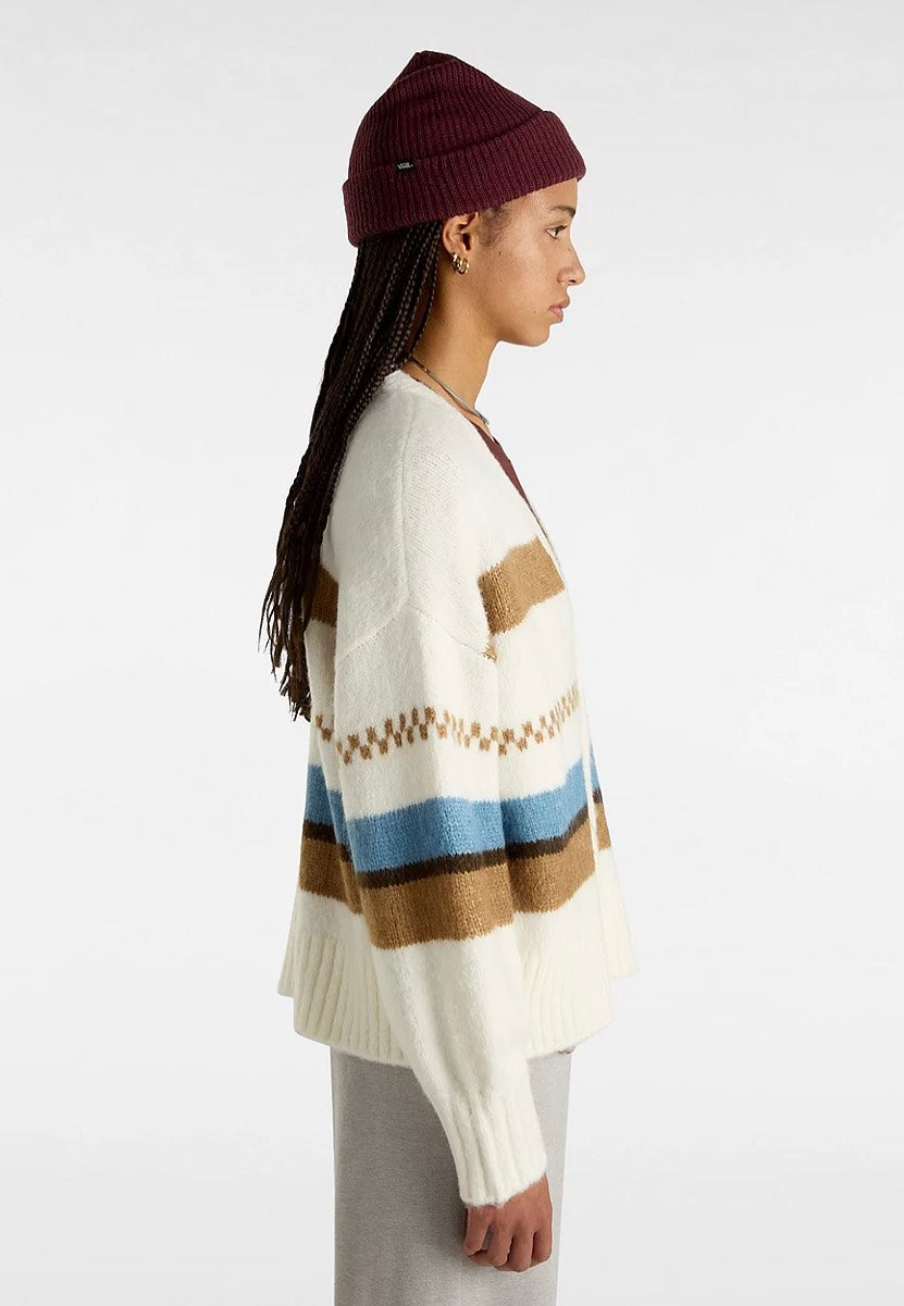 Vans - Valerie Stripe Marshmallow - Cardigan Purchase For Sale