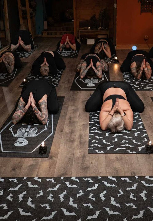 Sourpuss Clothing - Corpse Pose Black - Yoga Mat Outlet Wiki