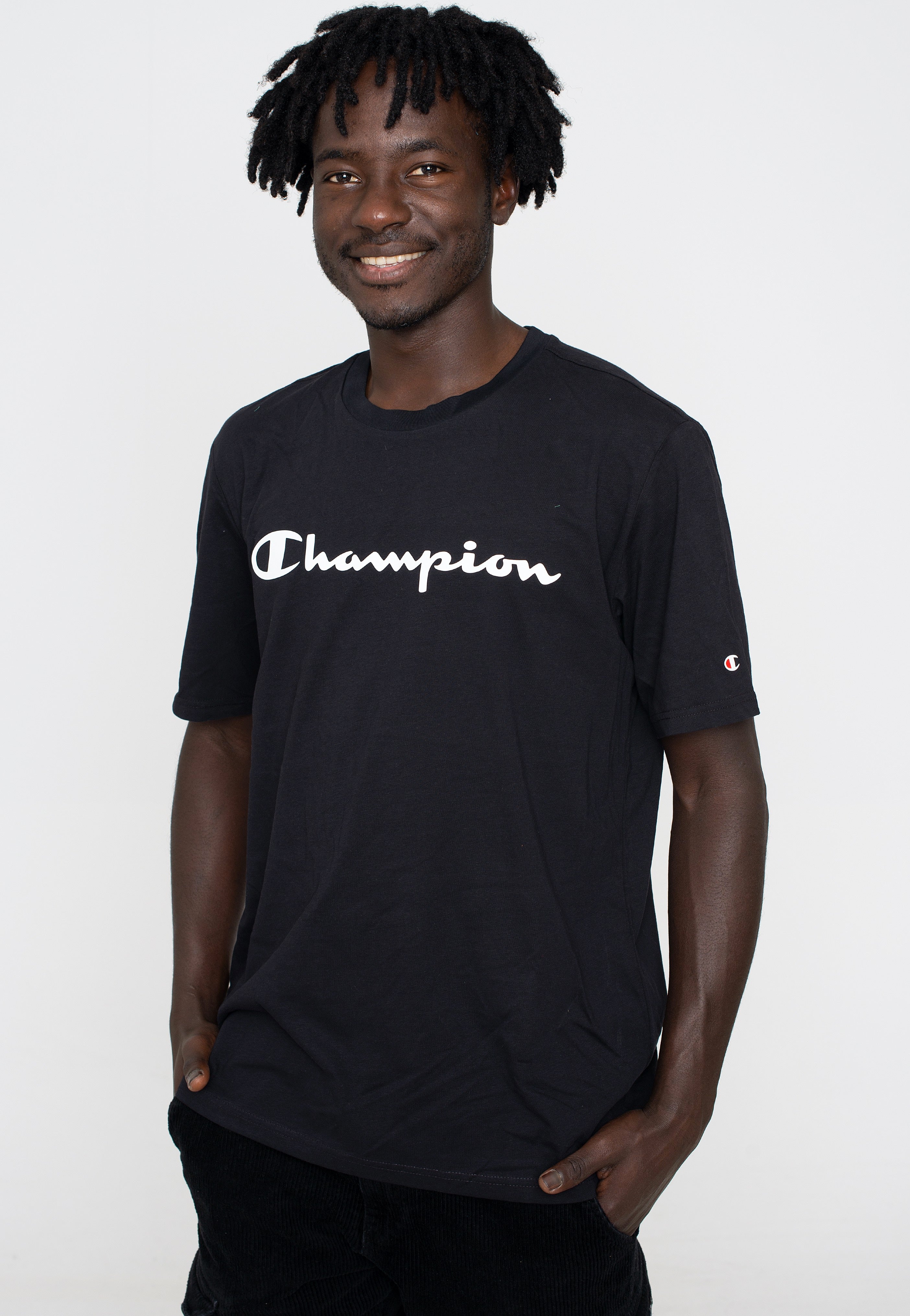 Champion - Crewneck Black Beauty - T-Shirt Cheap Sale Buy