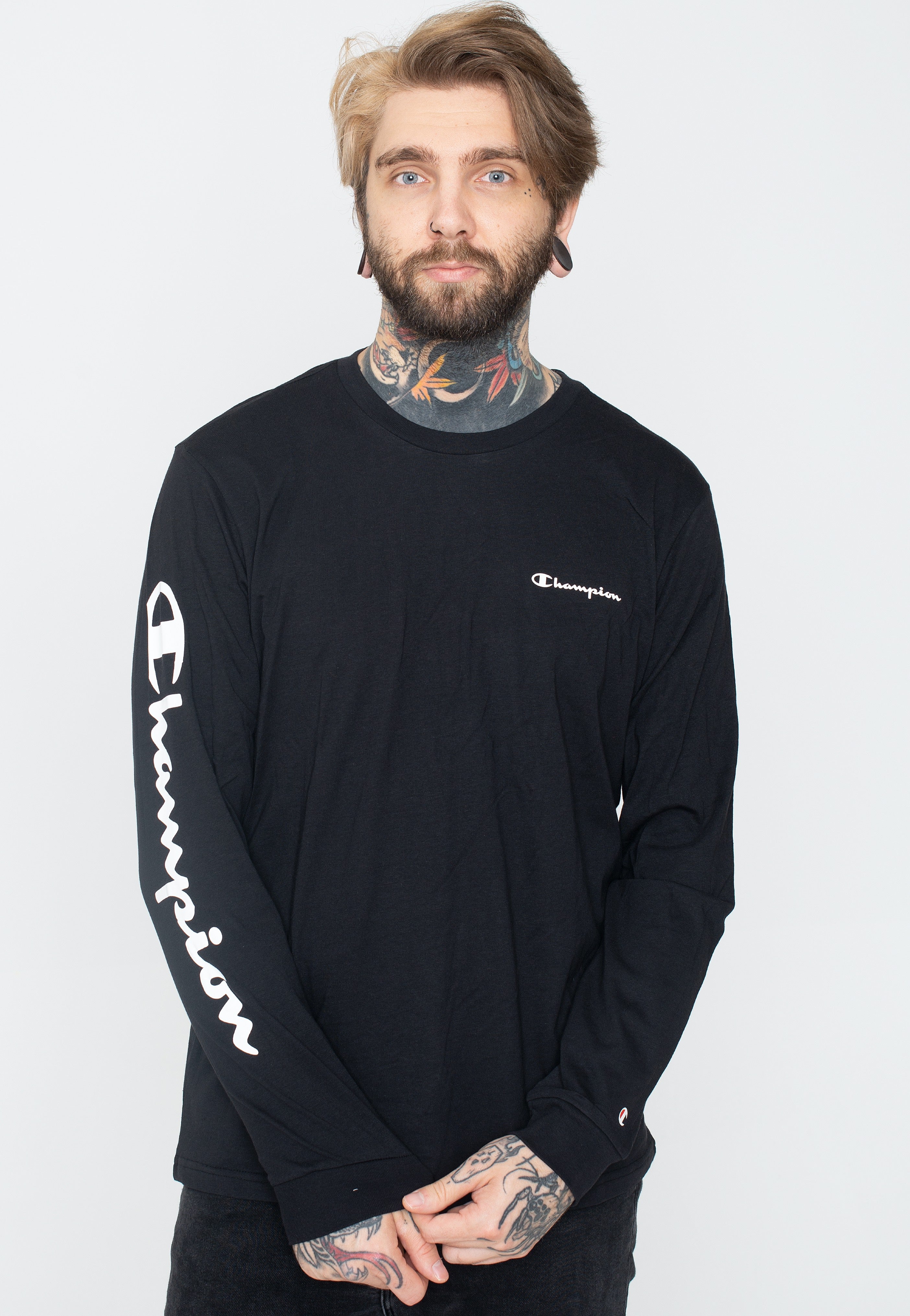 Champion - Crewneck Black Beauty - Longsleeve Discount Store