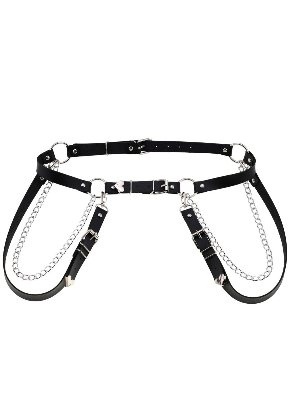 Bullet69 - Love Heart Suspenders - Belt Low Pice Sale Online