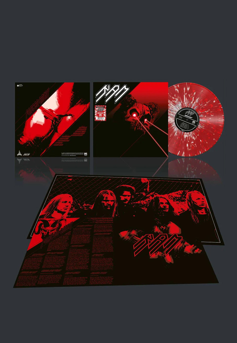 Ram - Forced Entry Ltd. Red/White - Splatter Vinyl Sale Latest