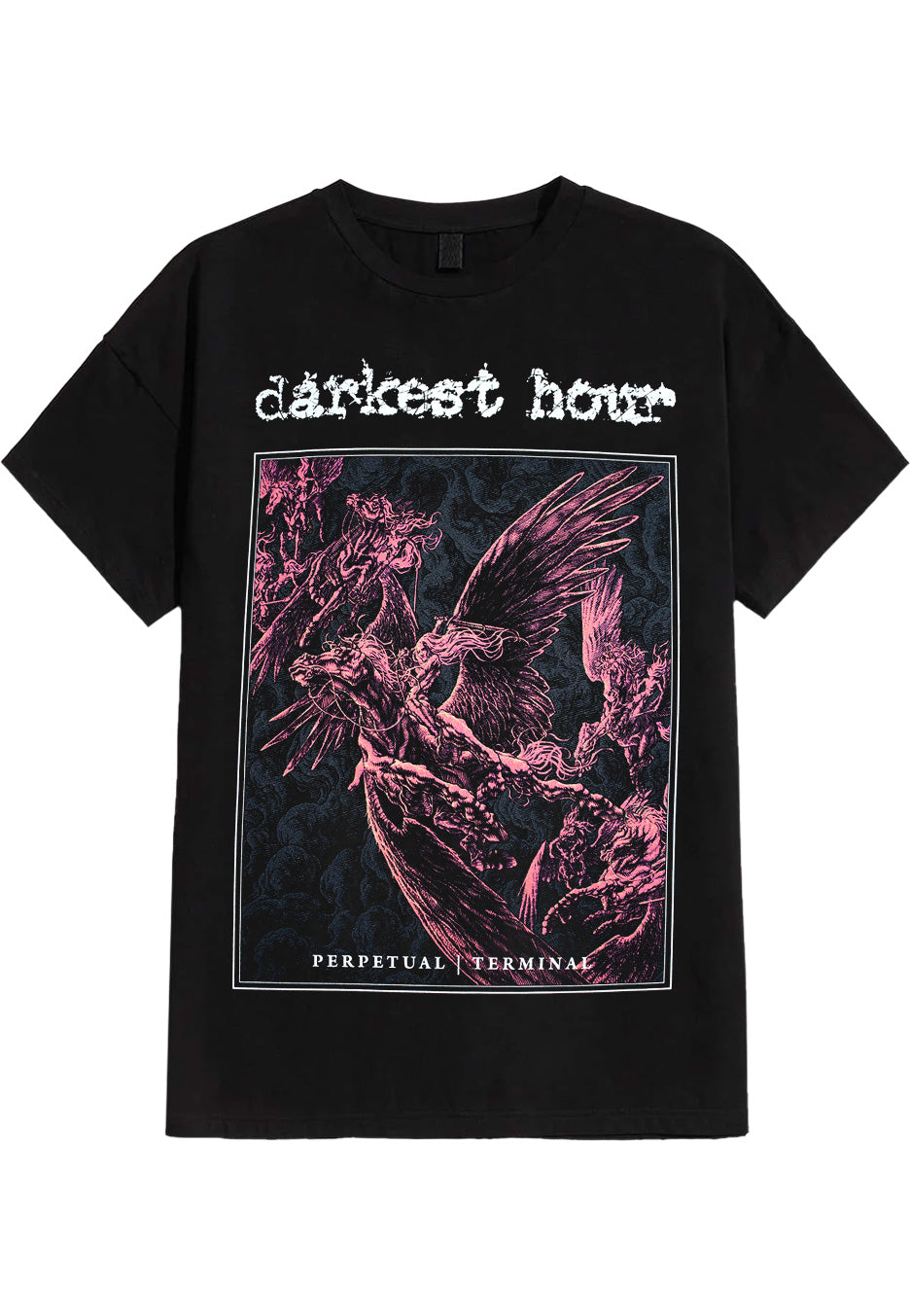 Darkest Hour - Perpetual Termminal Square - T-Shirt Free Shipping Outlet