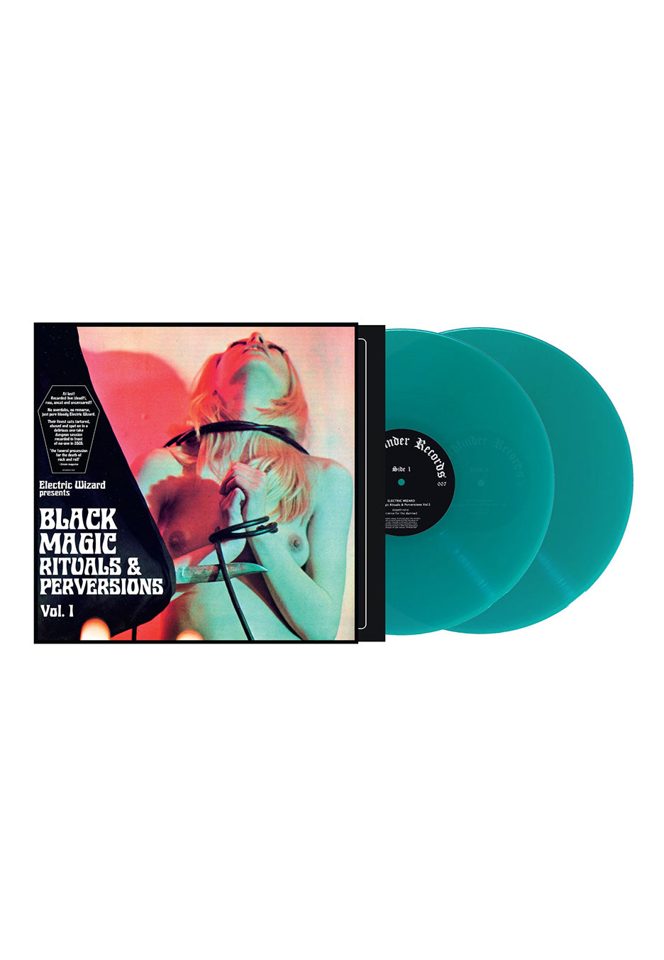 Electric Wizard - Black Magic Rituals & Perversi Vol. 1 Ltd. Turquoise - Colored 2 Vinyl Discount Shop For